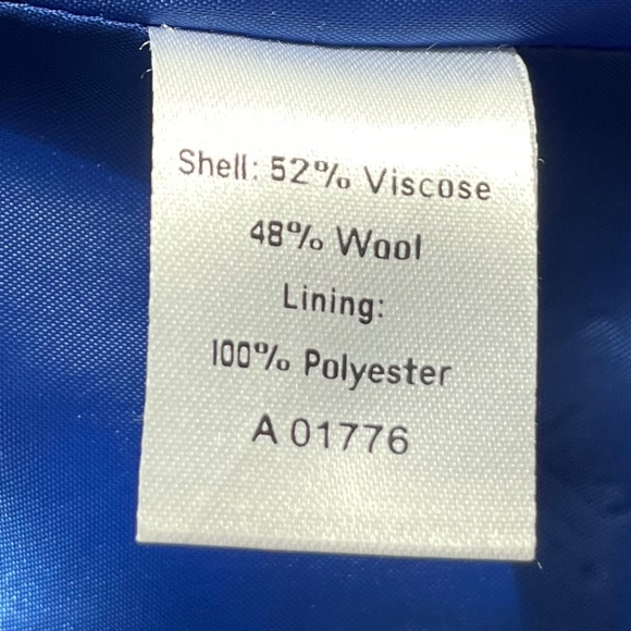 Tog Shop Royal Blue Wool-Blend Blazer - Picture 7 of 7